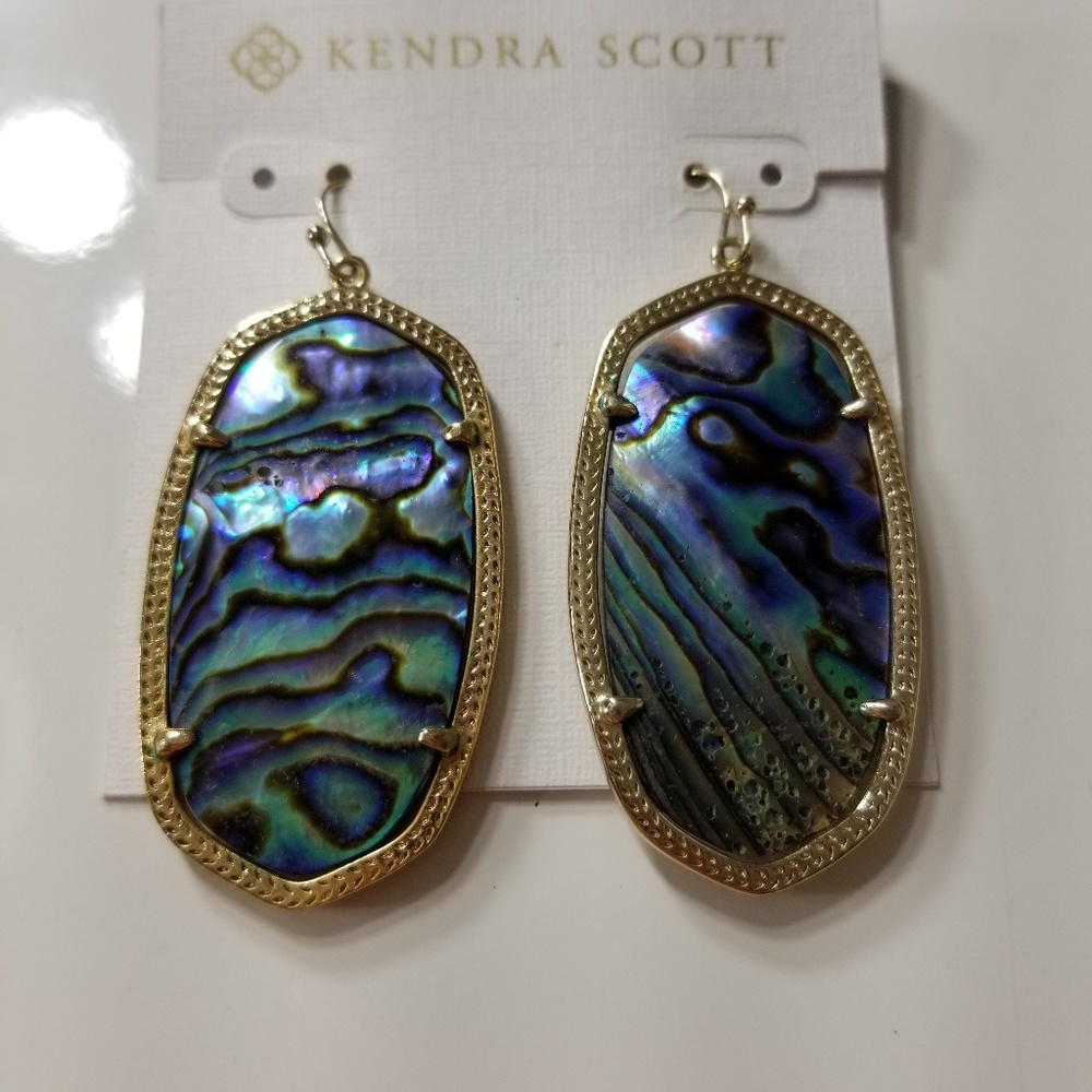Kendra Scott Danielle Abalone Earrings